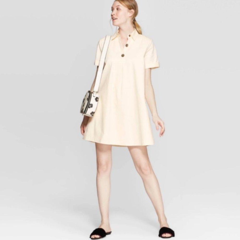Who What Wear Collared Tent Dress